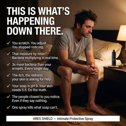 ARES شيلد - بخاخ حماية للمناطق الحميمة للرجال