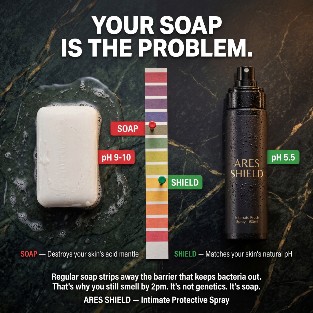 ARES شيلد - بخاخ حماية للمناطق الحميمة للرجال
