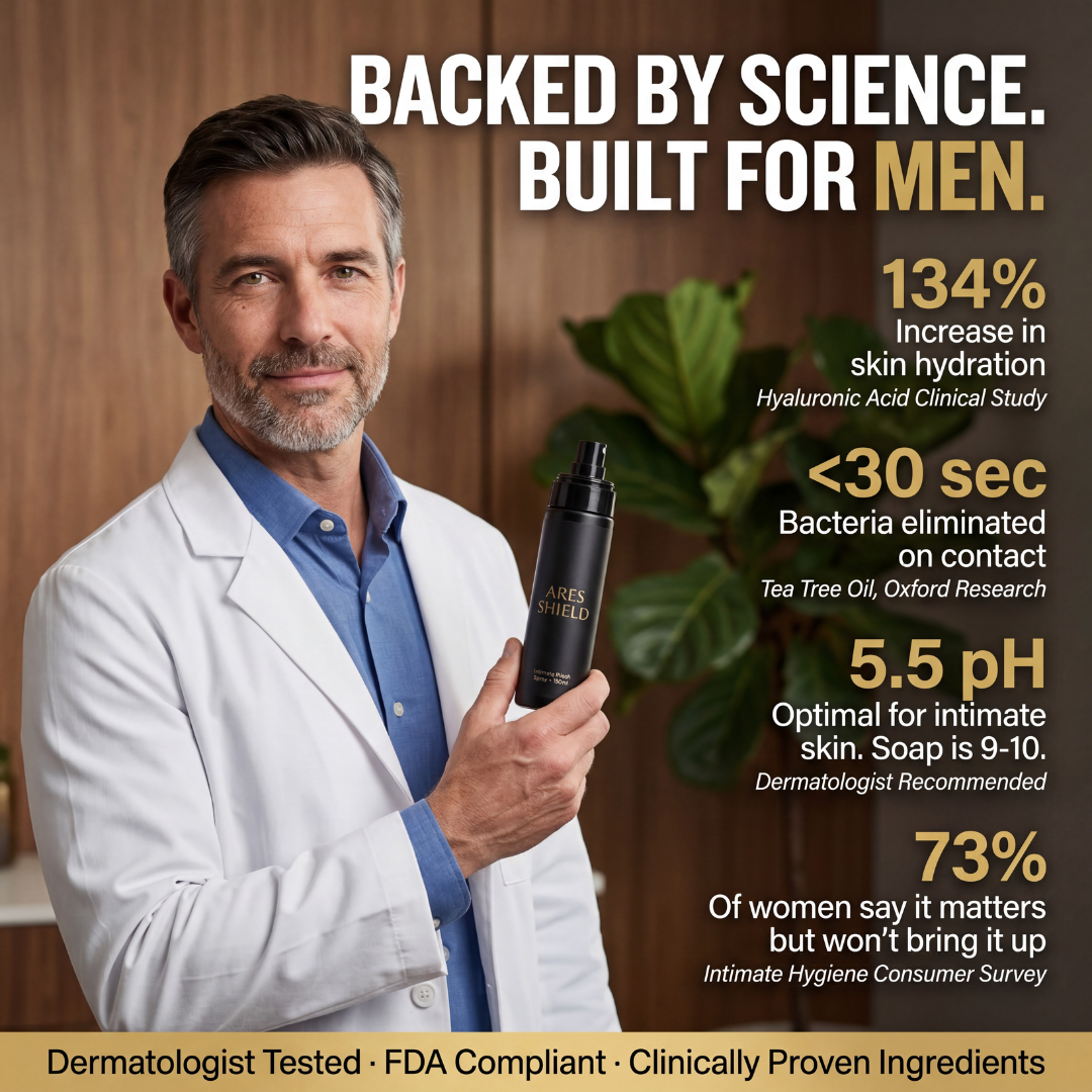 ARES شيلد - بخاخ حماية للمناطق الحميمة للرجال