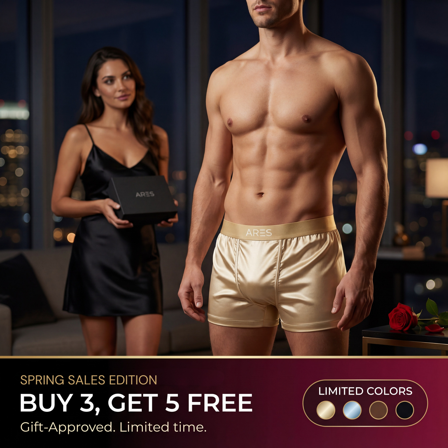 Premium Silk Boxer | All-Day Comfort