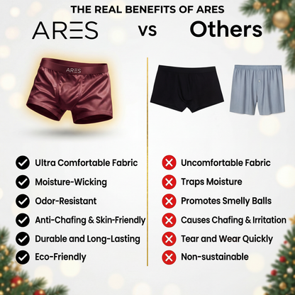 Premium Silk Boxers | All-Day Comfort Burgundy (NEW)