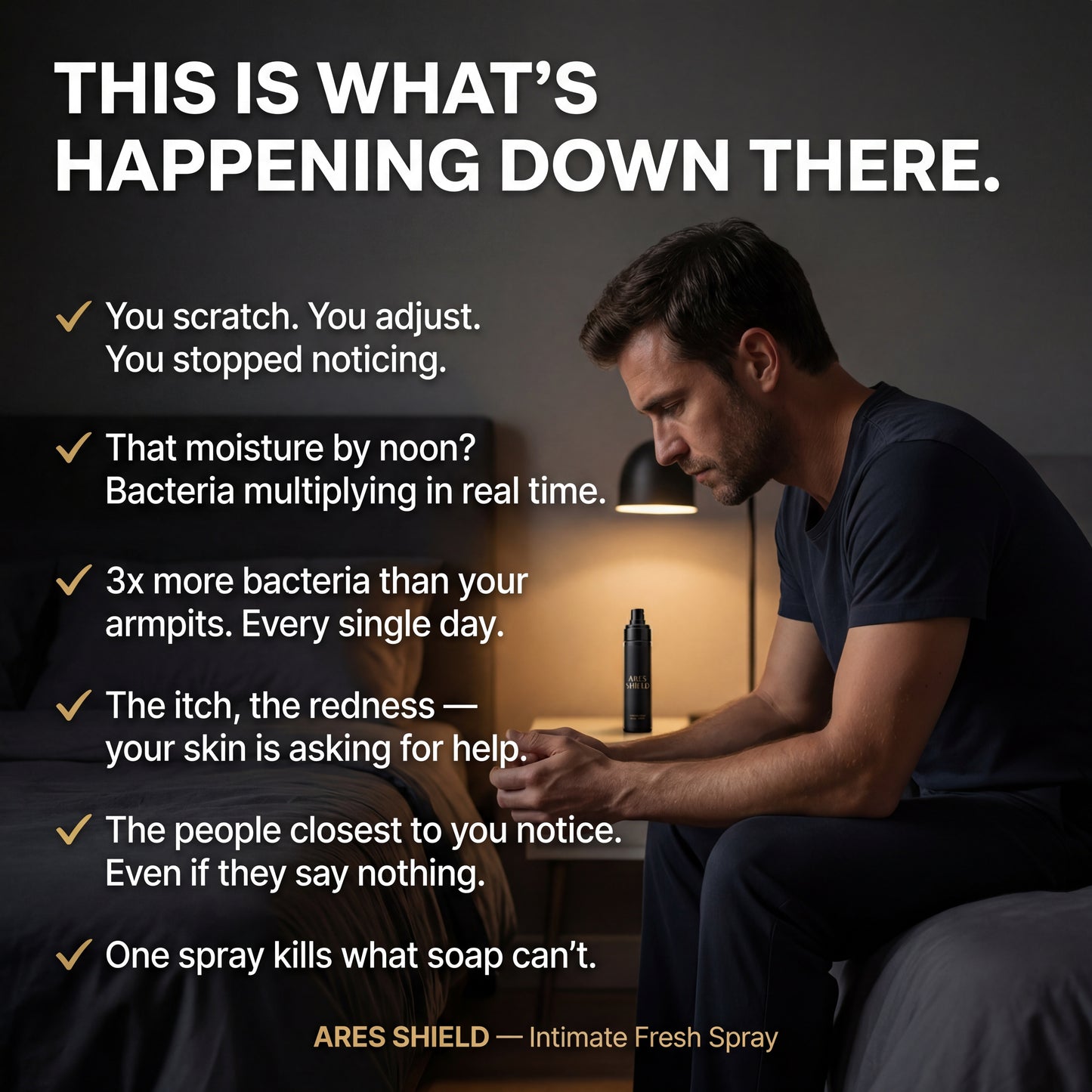 درع ARES - بخاخ الانتعاش الحميم