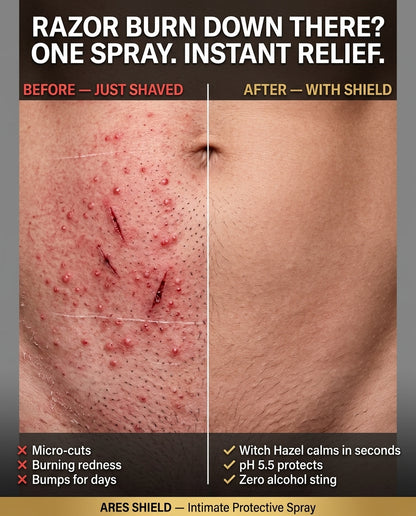ARES شيلد - بخاخ حماية للمناطق الحميمة للرجال